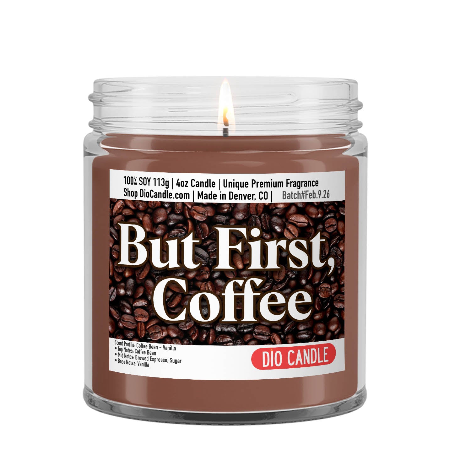But First Coffee Candle