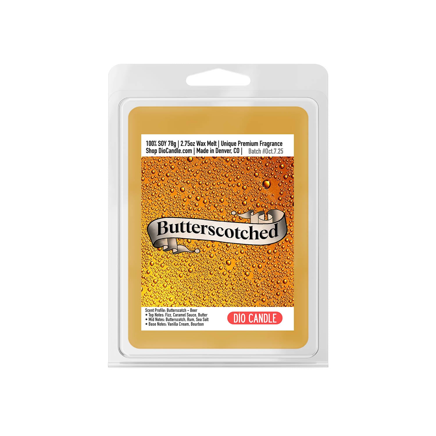 Butterscotched Candle