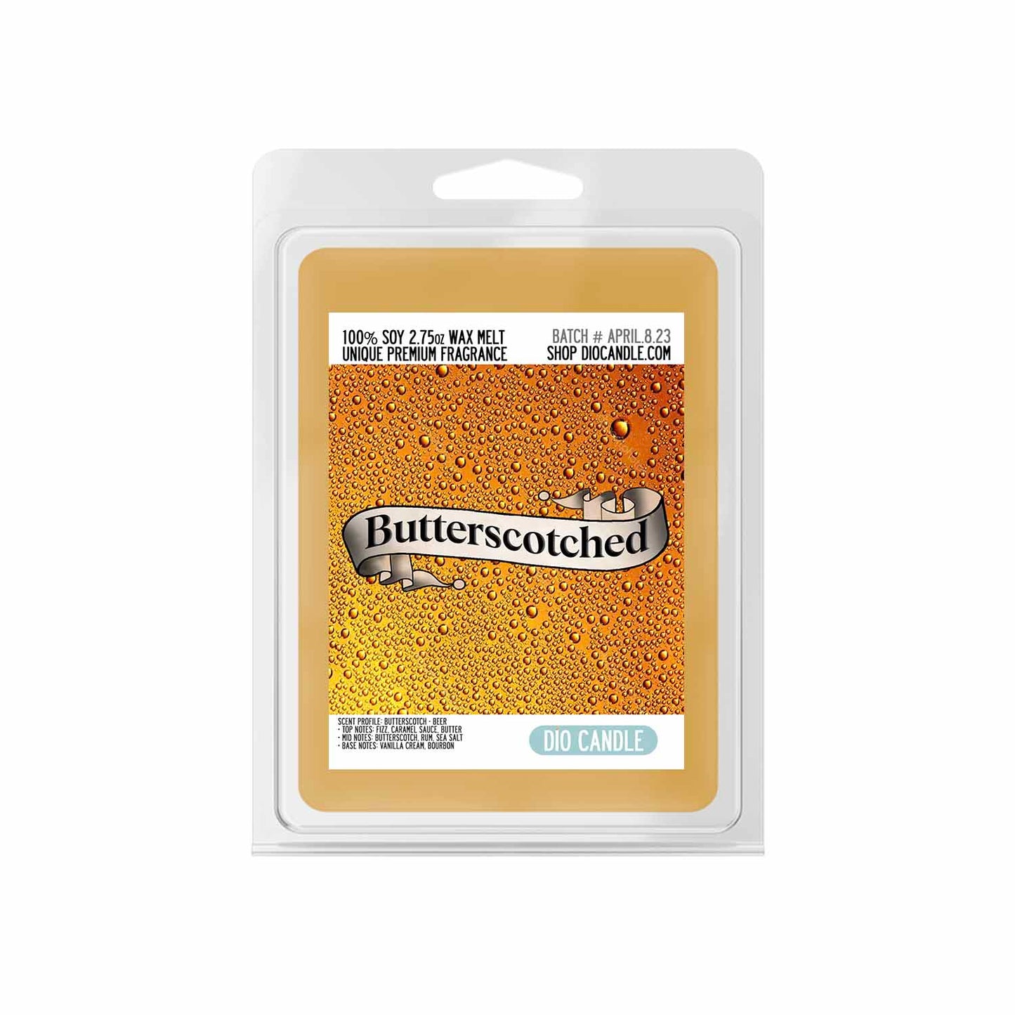 Butterscotched Candle