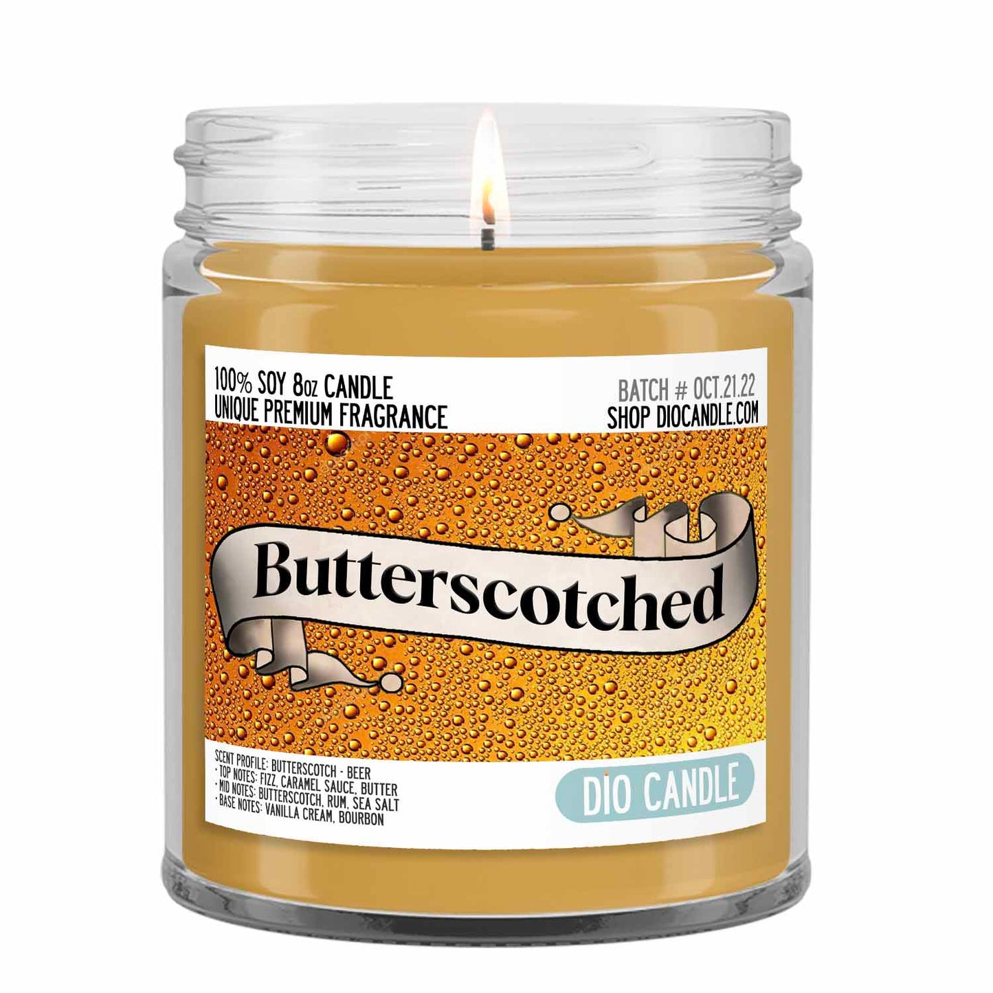 Butterscotched Candle