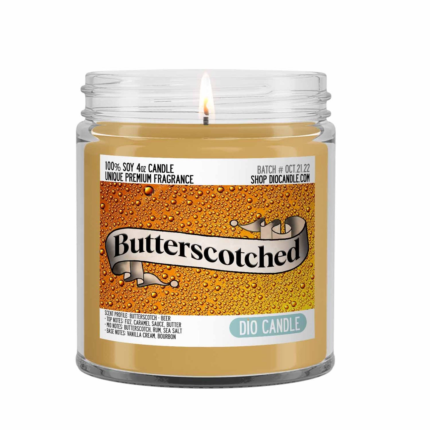 Butterscotched Candle