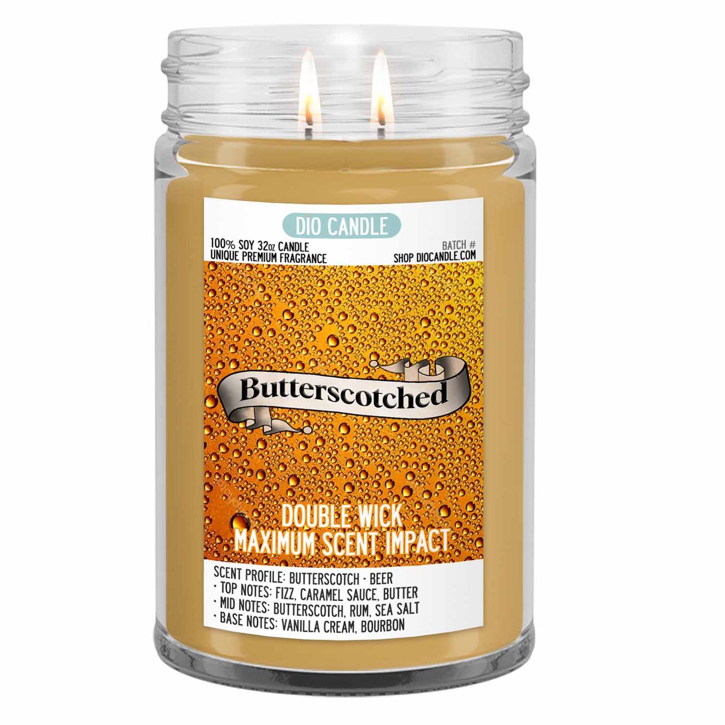 Butterscotched Candle