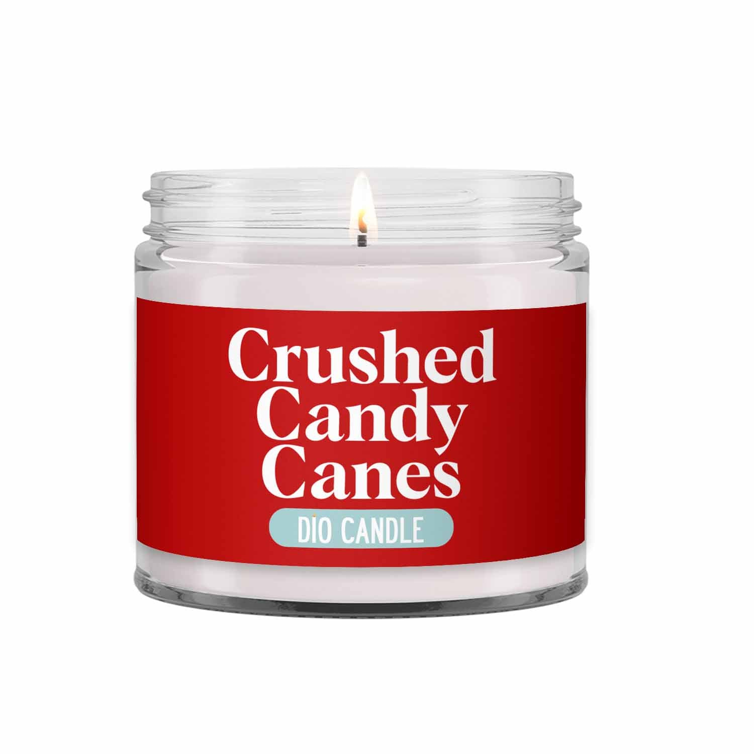 Crushed Candy Canes Candle