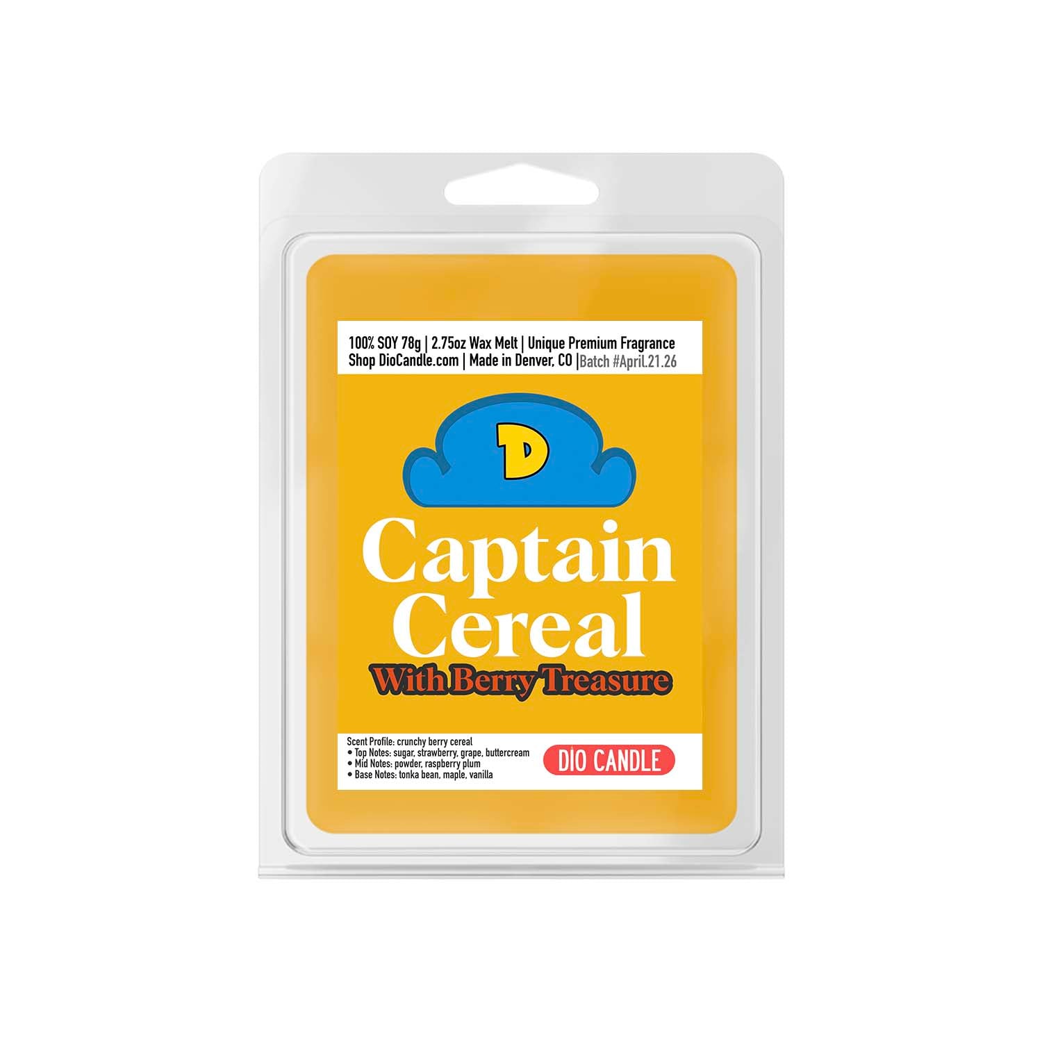Captain Cereal Candle