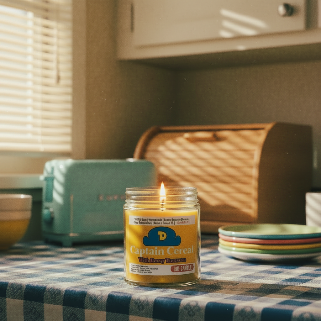 Captain Cereal Candle