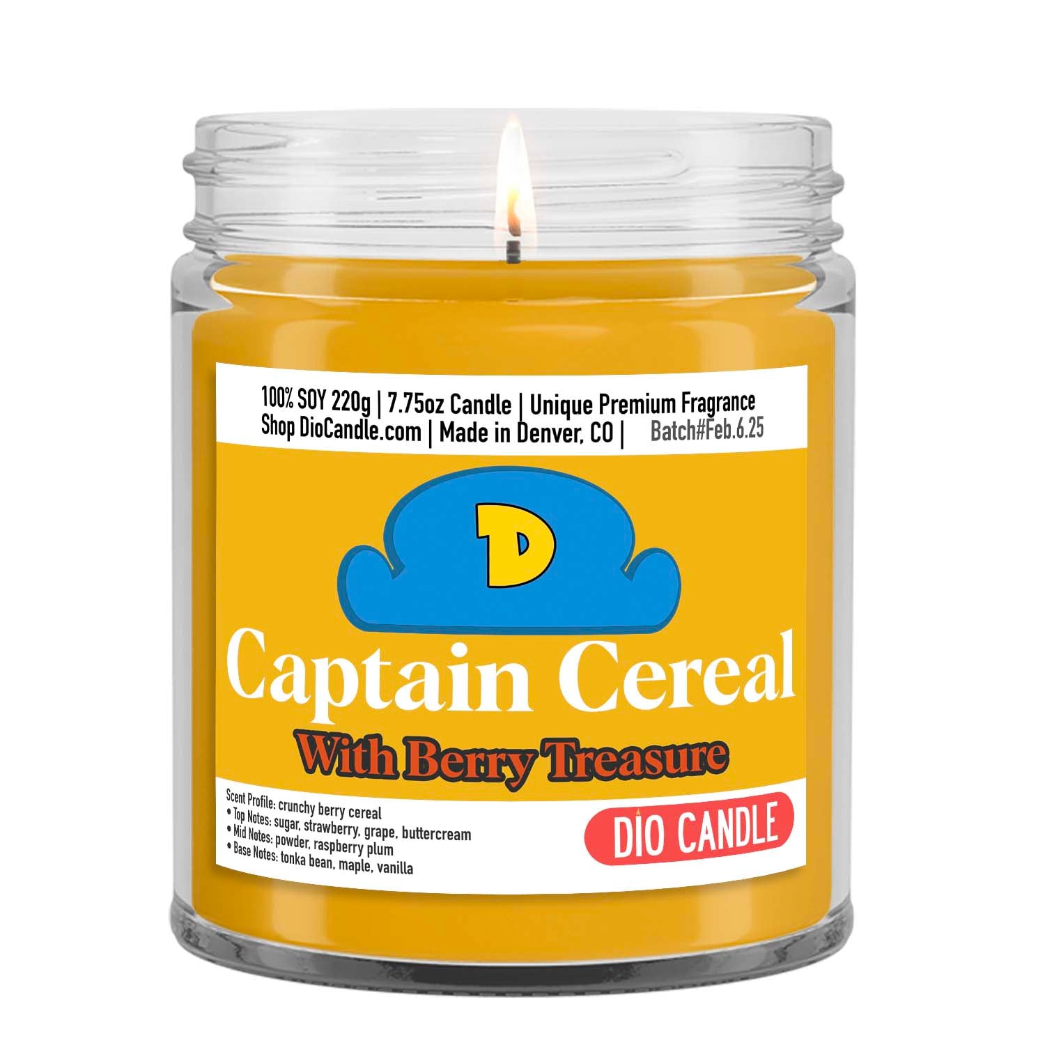 Captain Cereal Candle