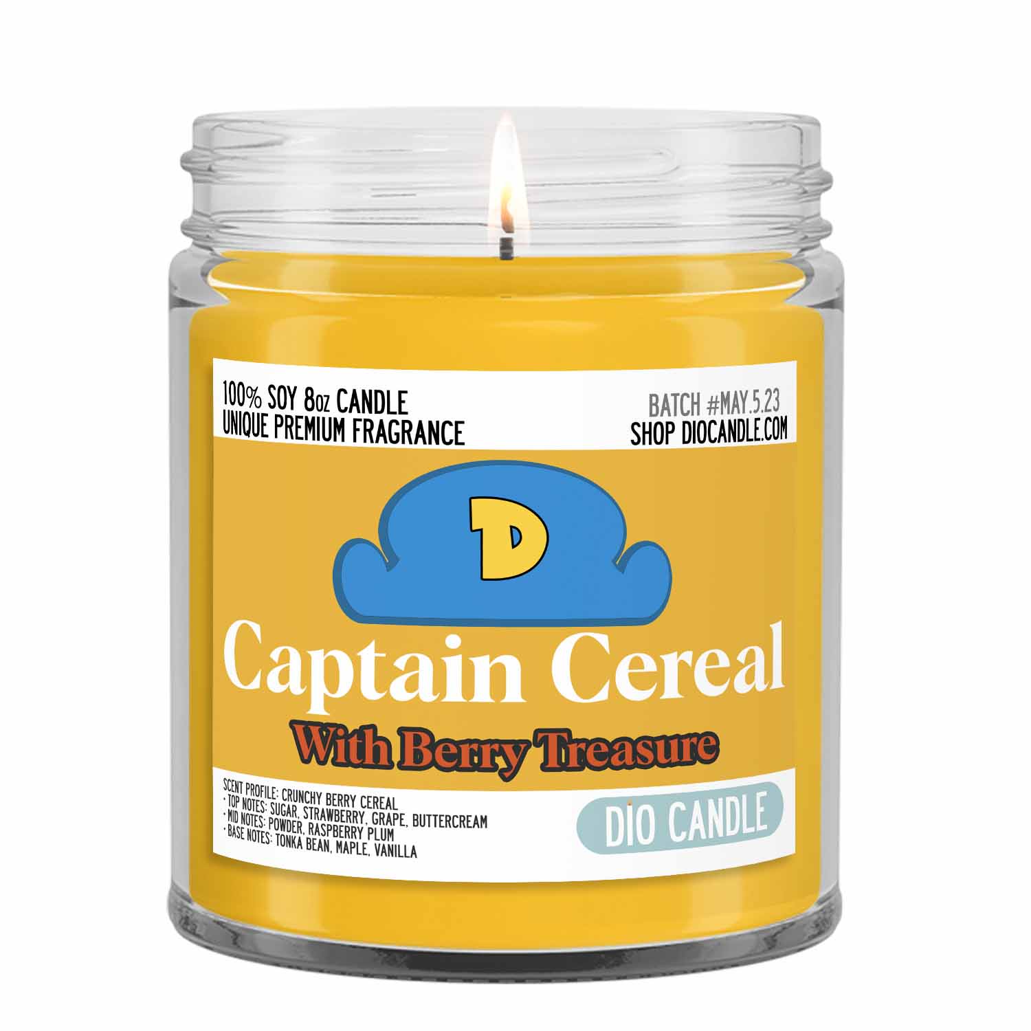 Captain Cereal Candle