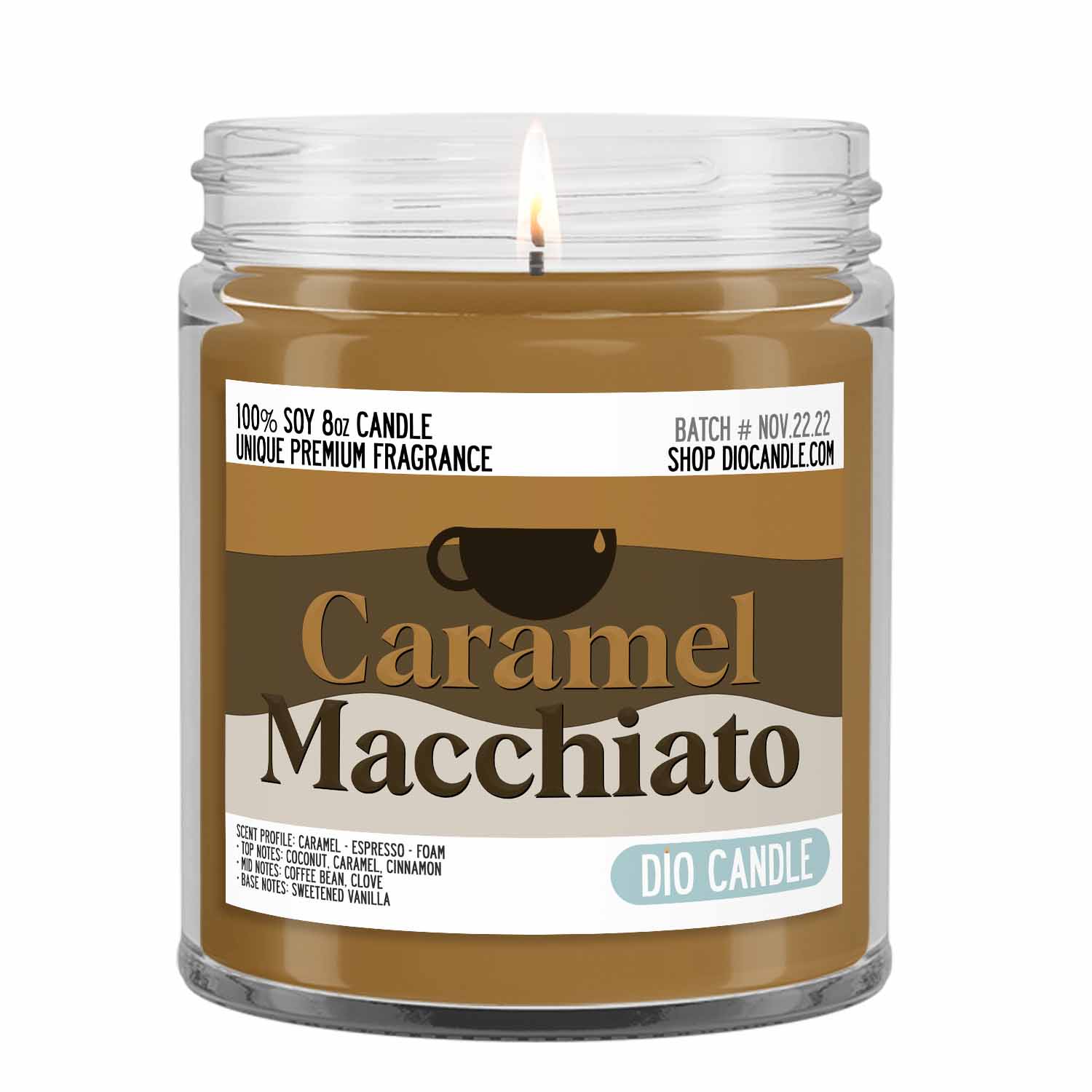 Caramel Macchiato Coffee Candle
