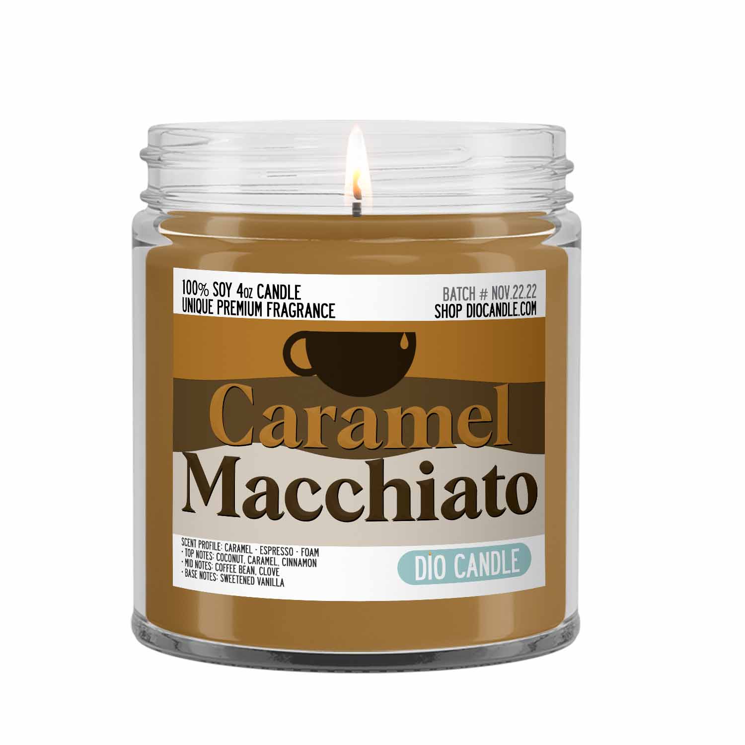 Caramel Macchiato Coffee Candle