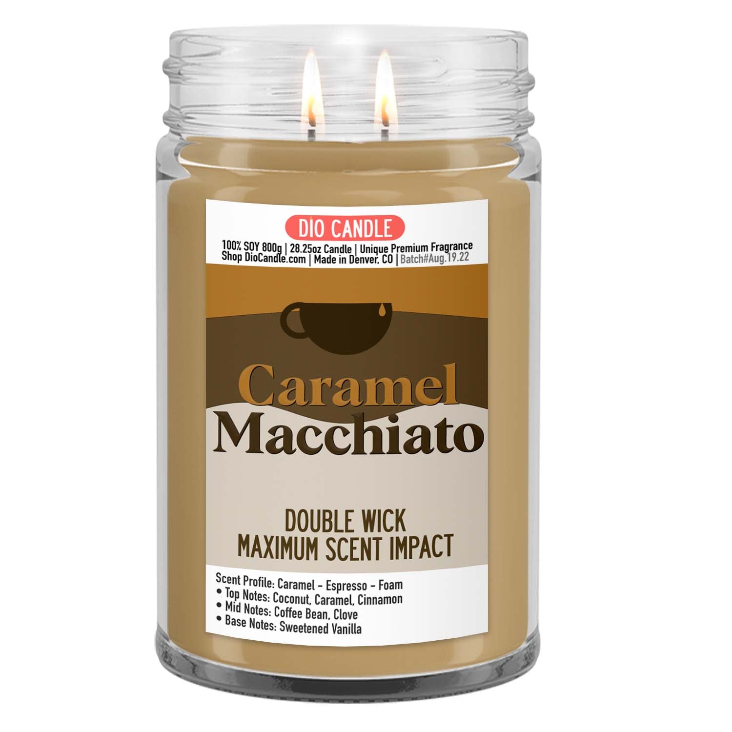 Caramel Macchiato Coffee Candle