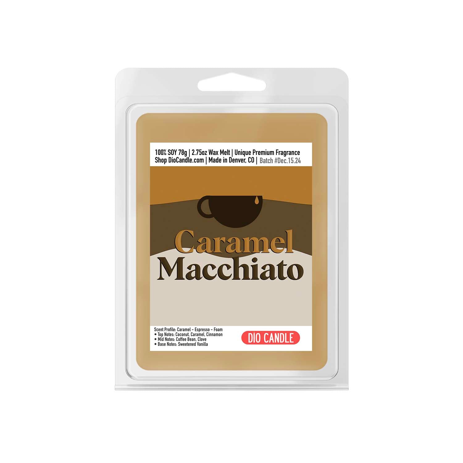 Caramel Macchiato Coffee Candle