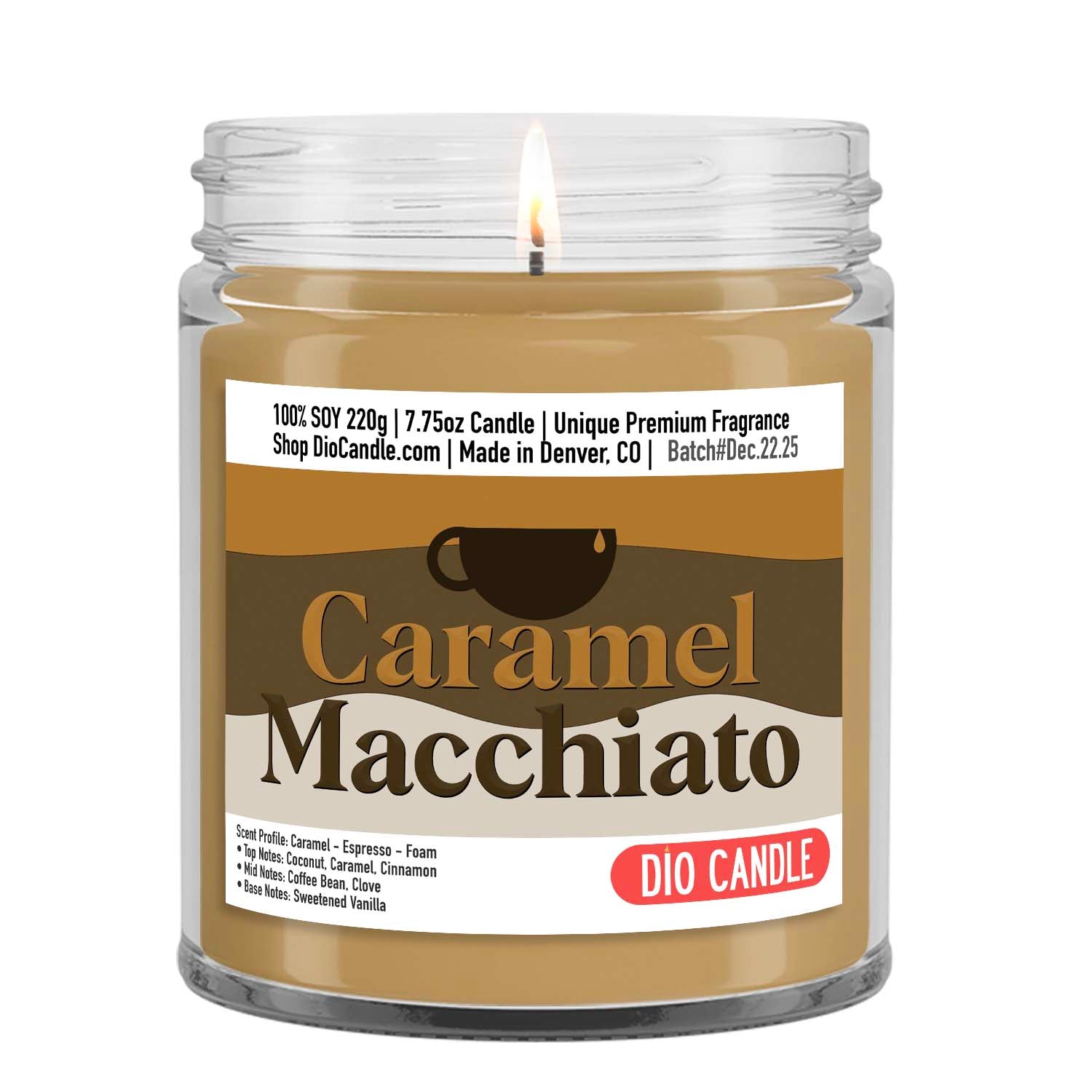 Caramel Macchiato Coffee Candle