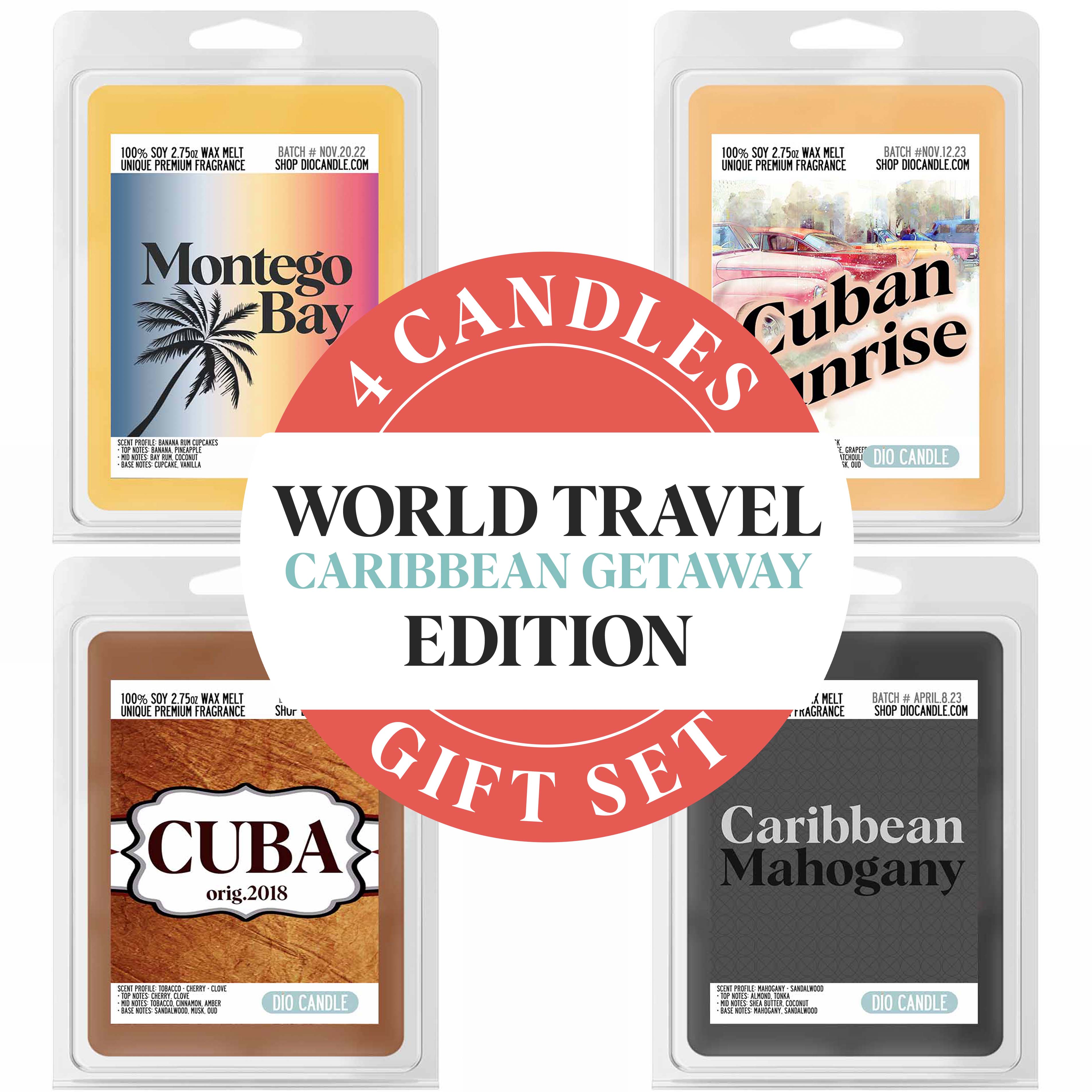 Caribbean Getaway Candle Gift Set