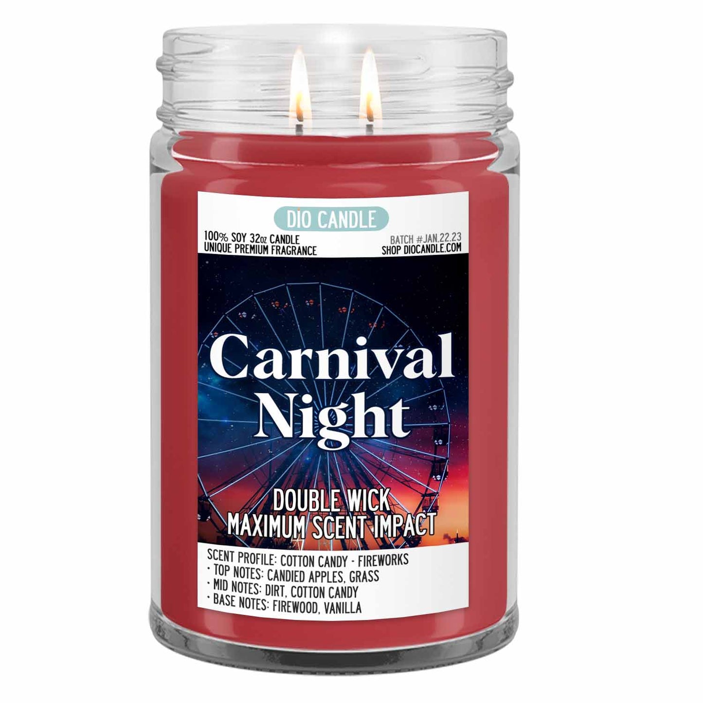 Carnival Night Candle