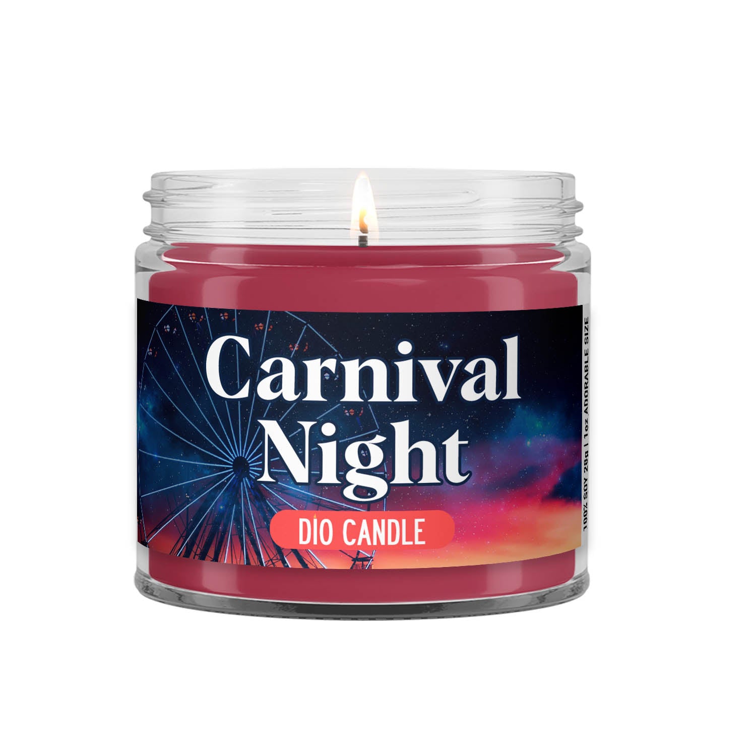 Carnival Night Candle