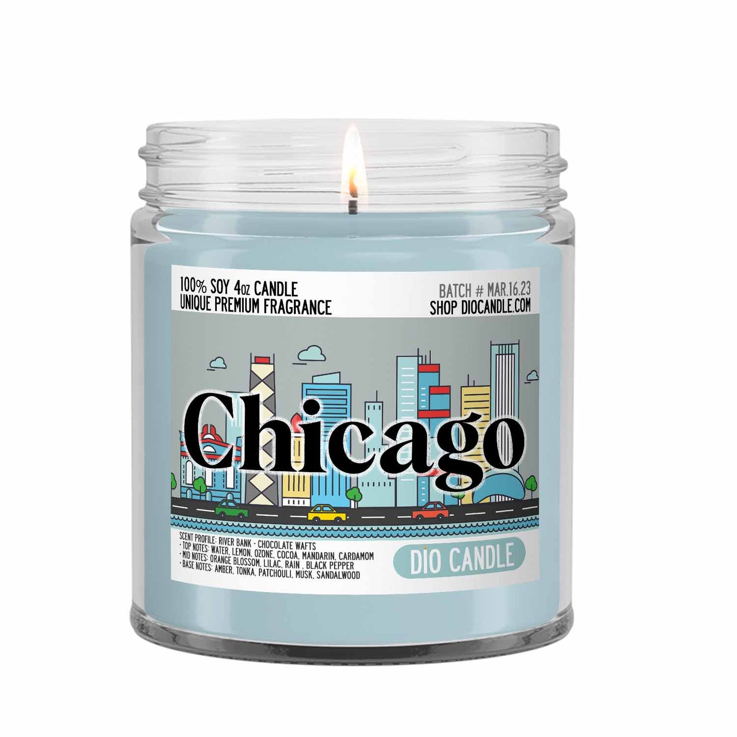 Chicago Candle