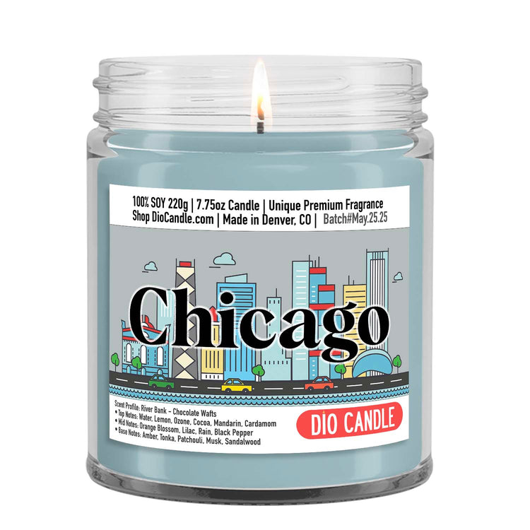 Chicago Candle