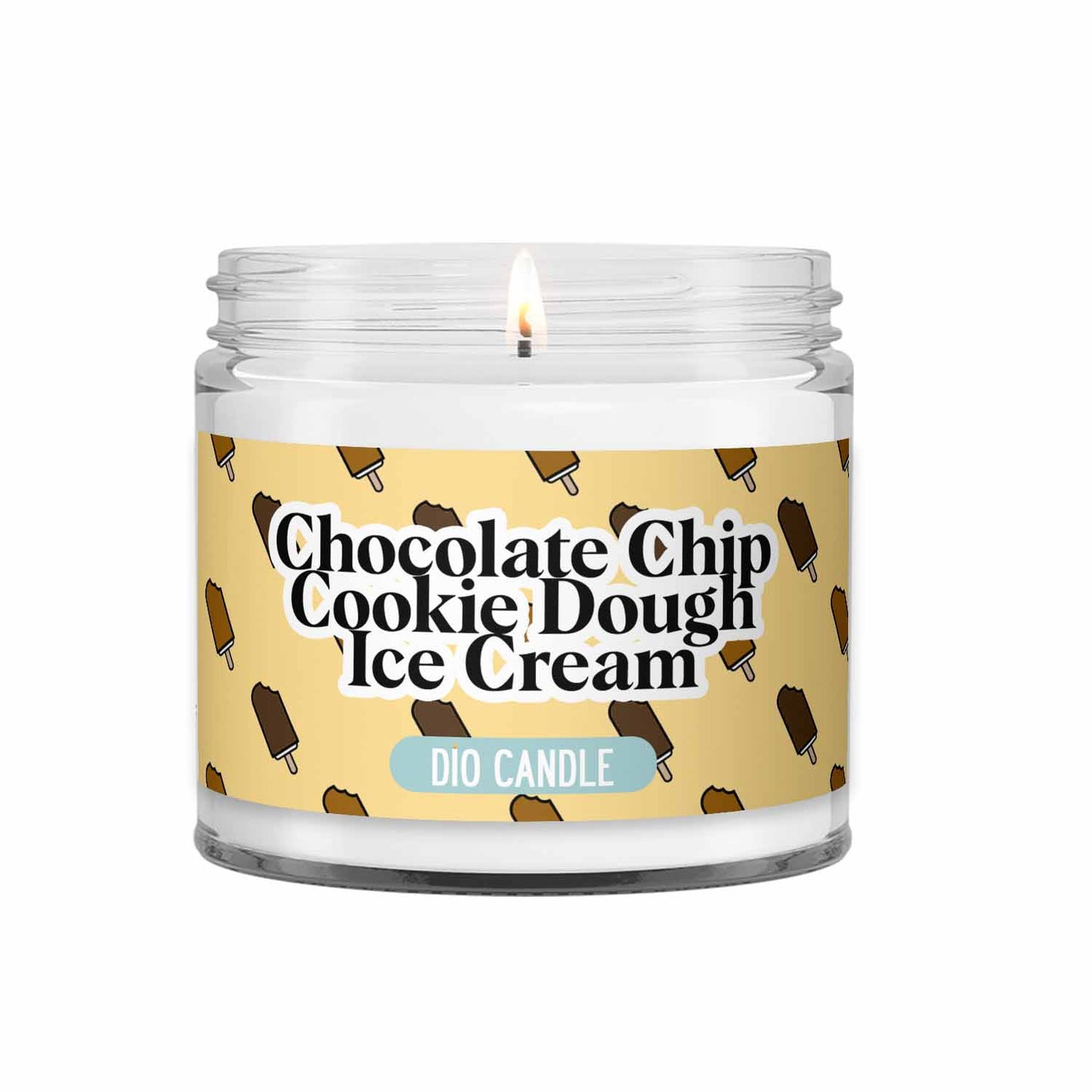 Chocolate Chip Cookie Dough Ice Cream Candle