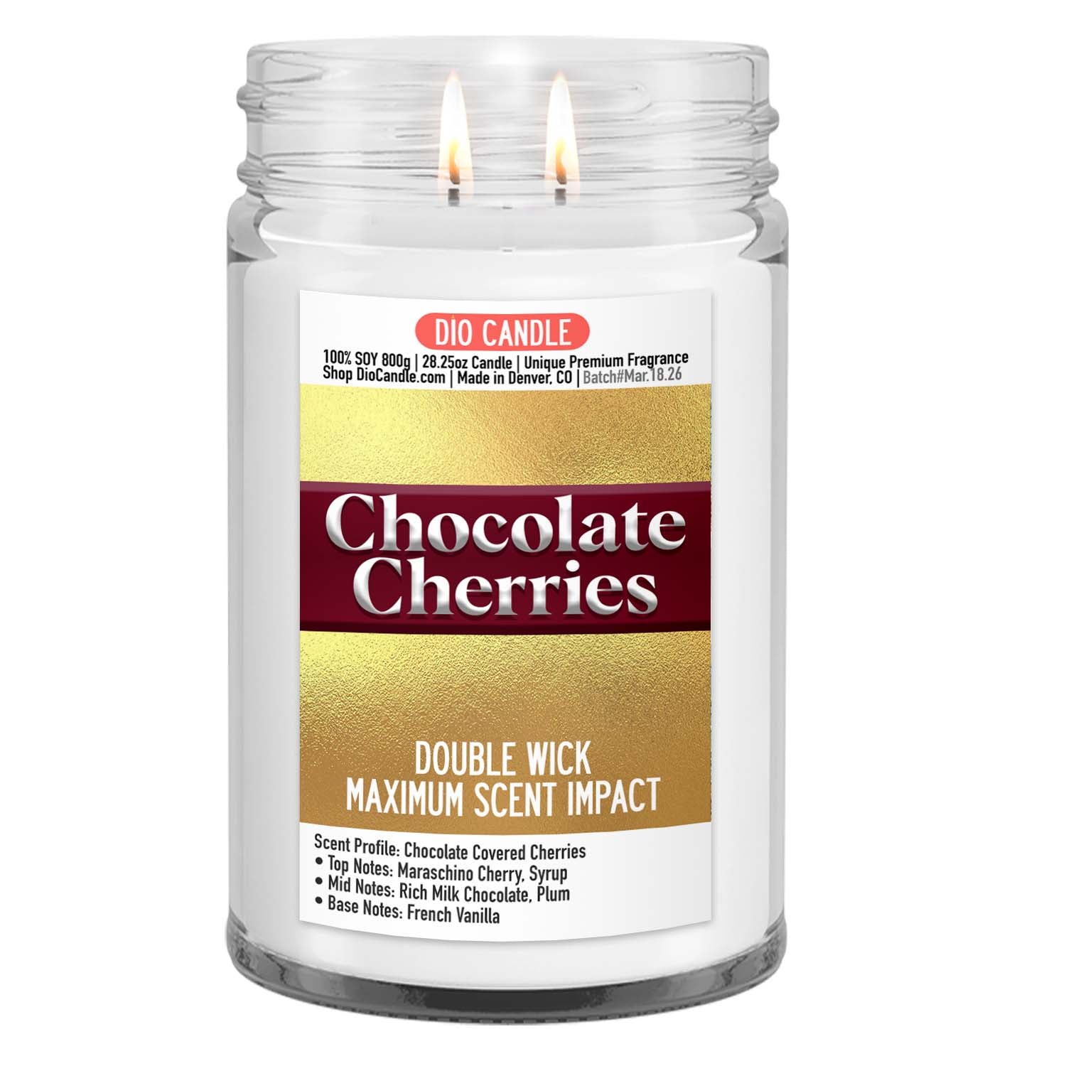 Chocolate Cherries Candle