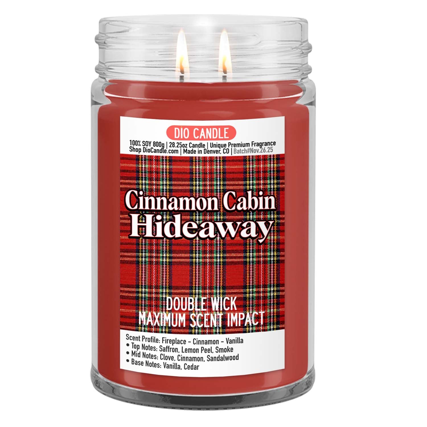 Cinnamon Cabin Hideaway Candle
