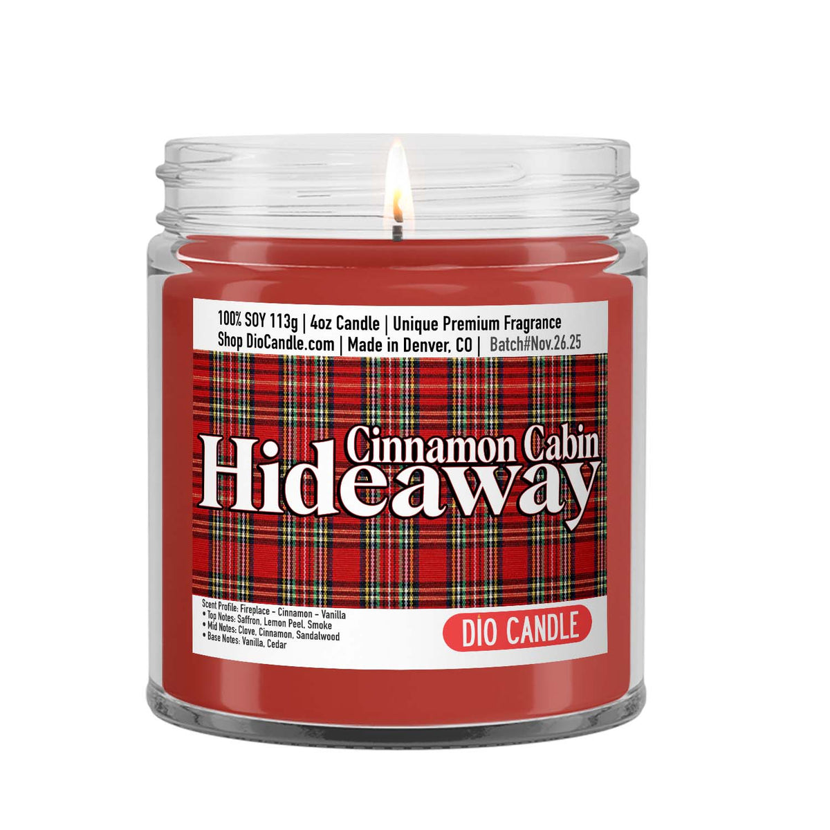 Cinnamon Cabin Hideaway Candle