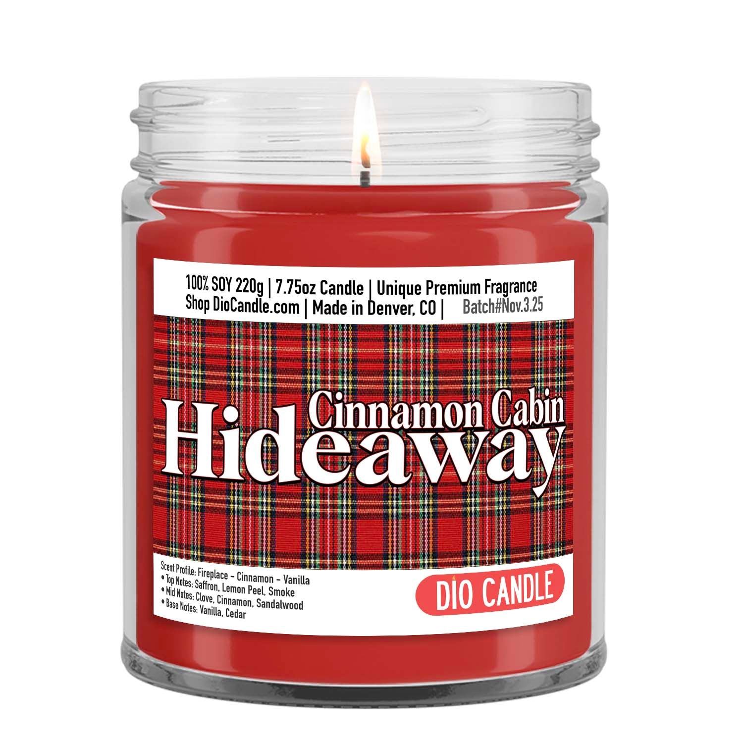 Cinnamon Cabin Hideaway Candle
