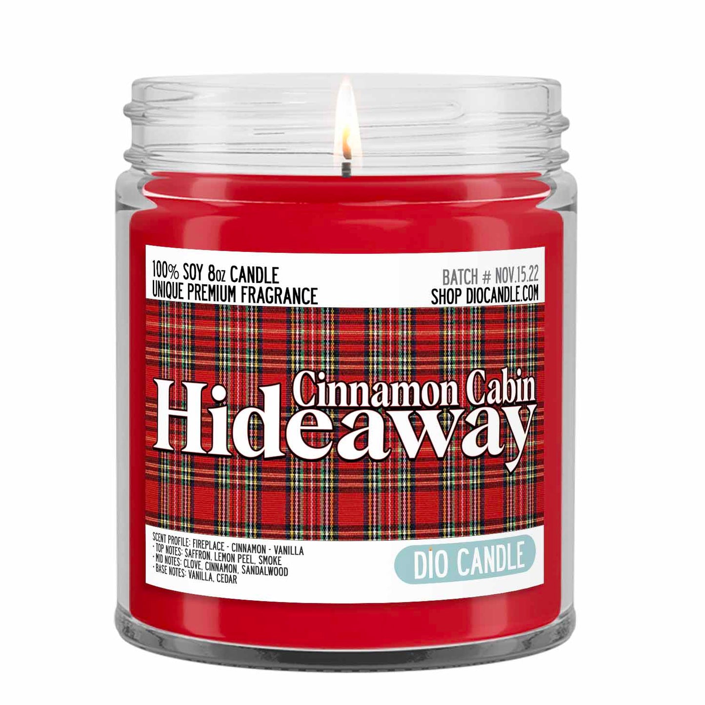 Cinnamon Cabin Hideaway Candle