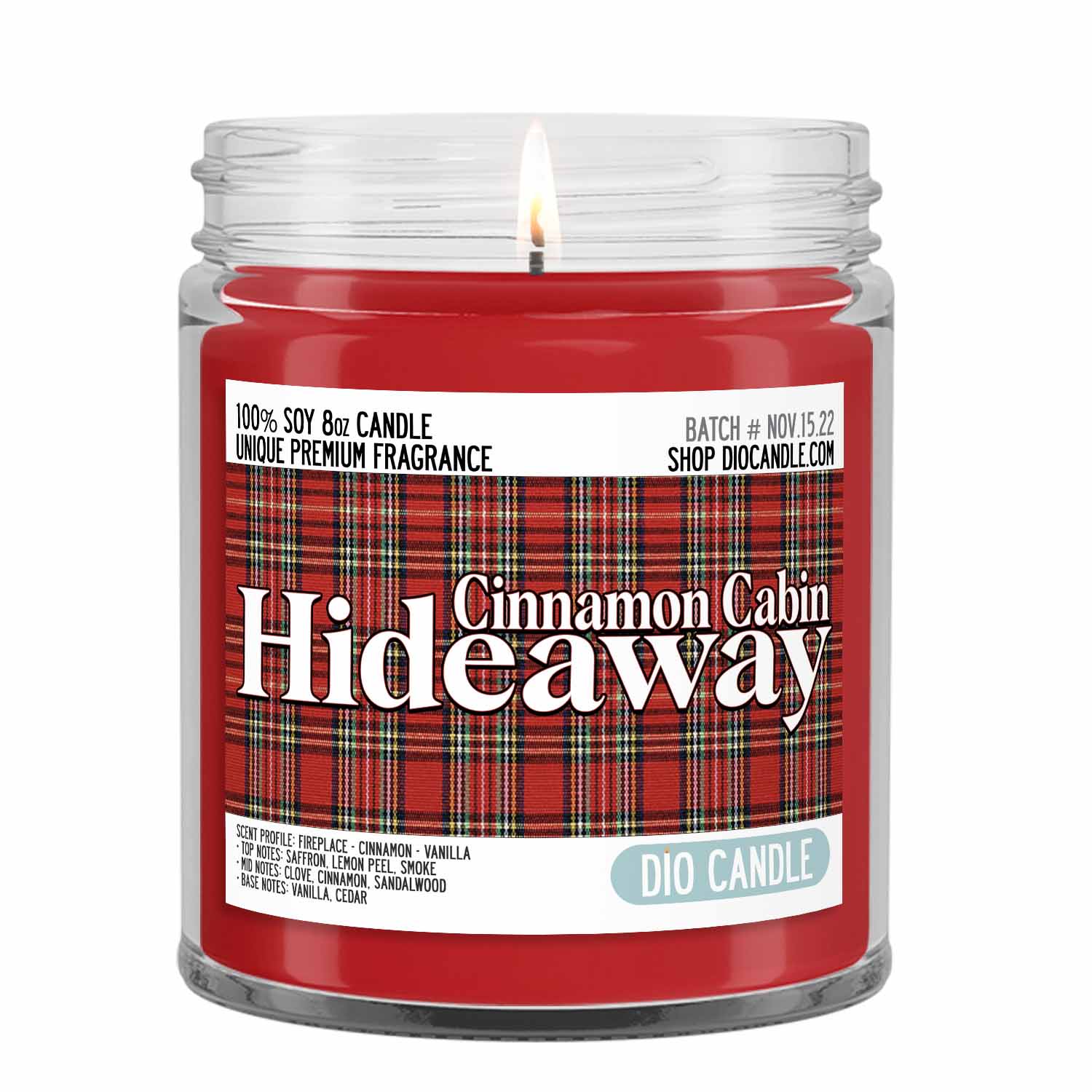 Cinnamon Cabin Hideaway Candle
