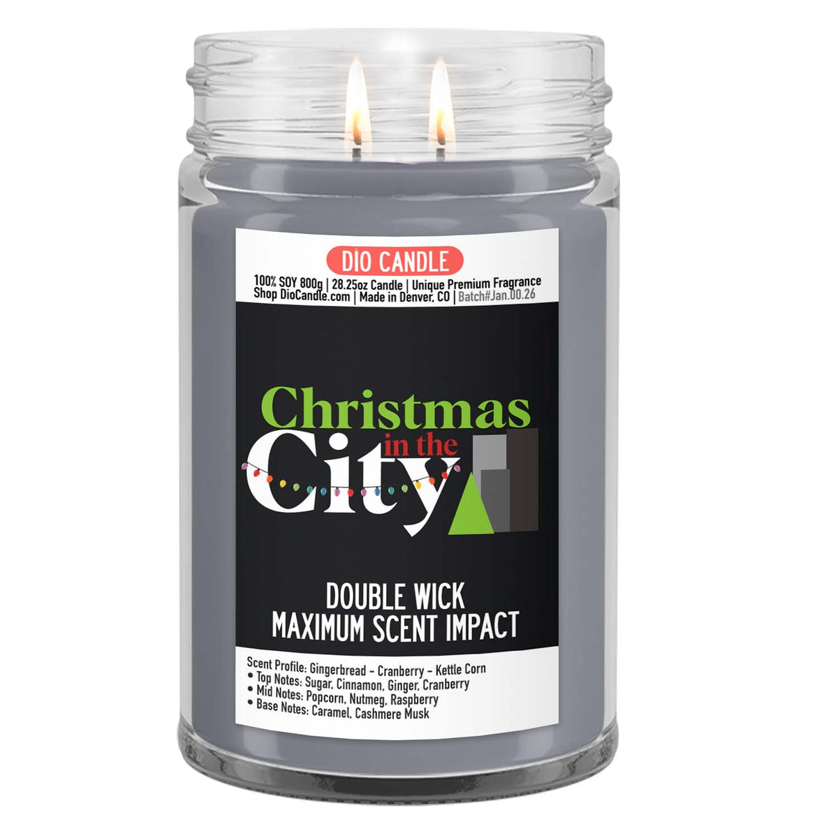 Christmas in the City Candle