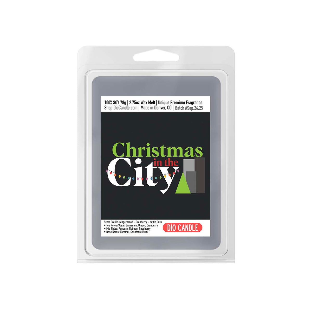 Christmas in the City Candle