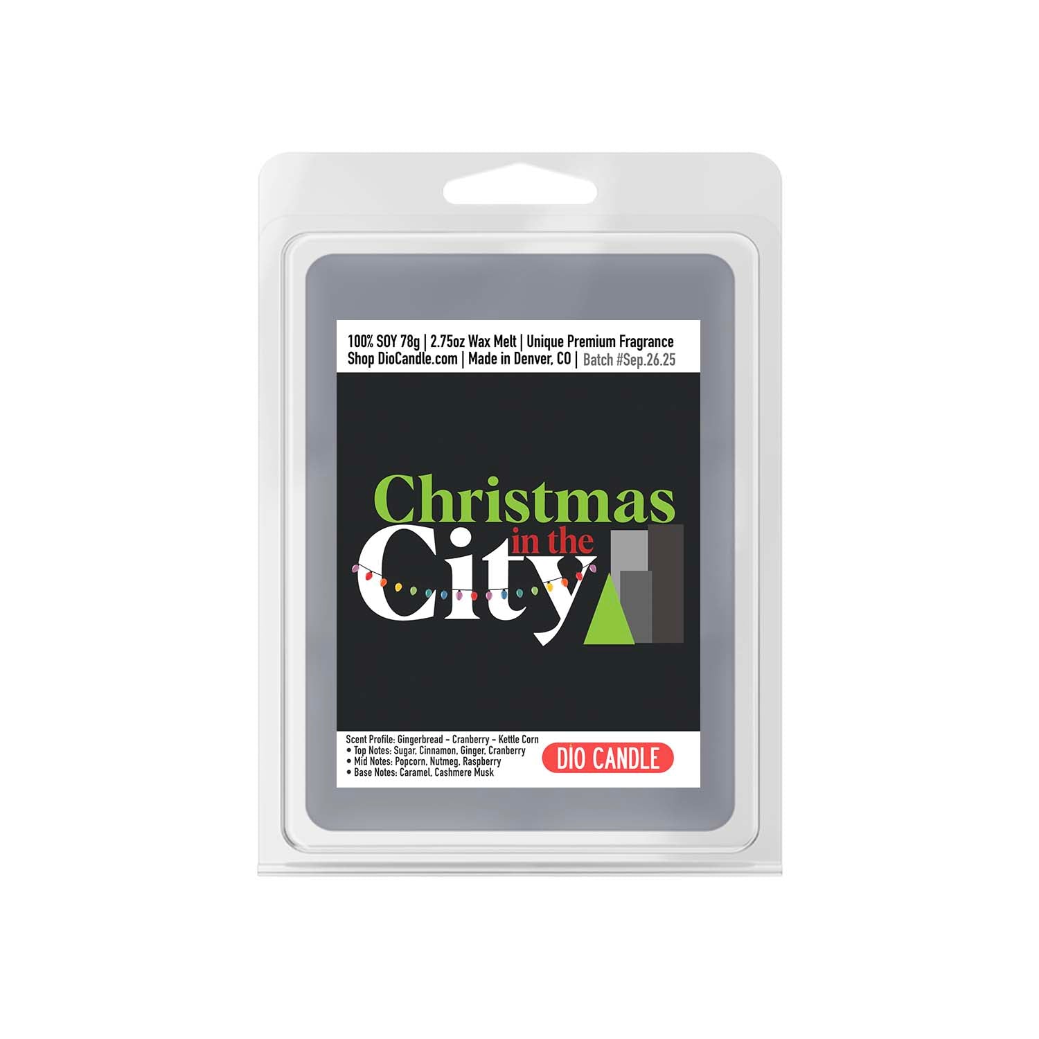 Christmas in the City Candle