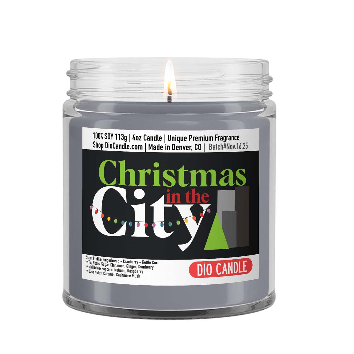 Christmas in the City Candle