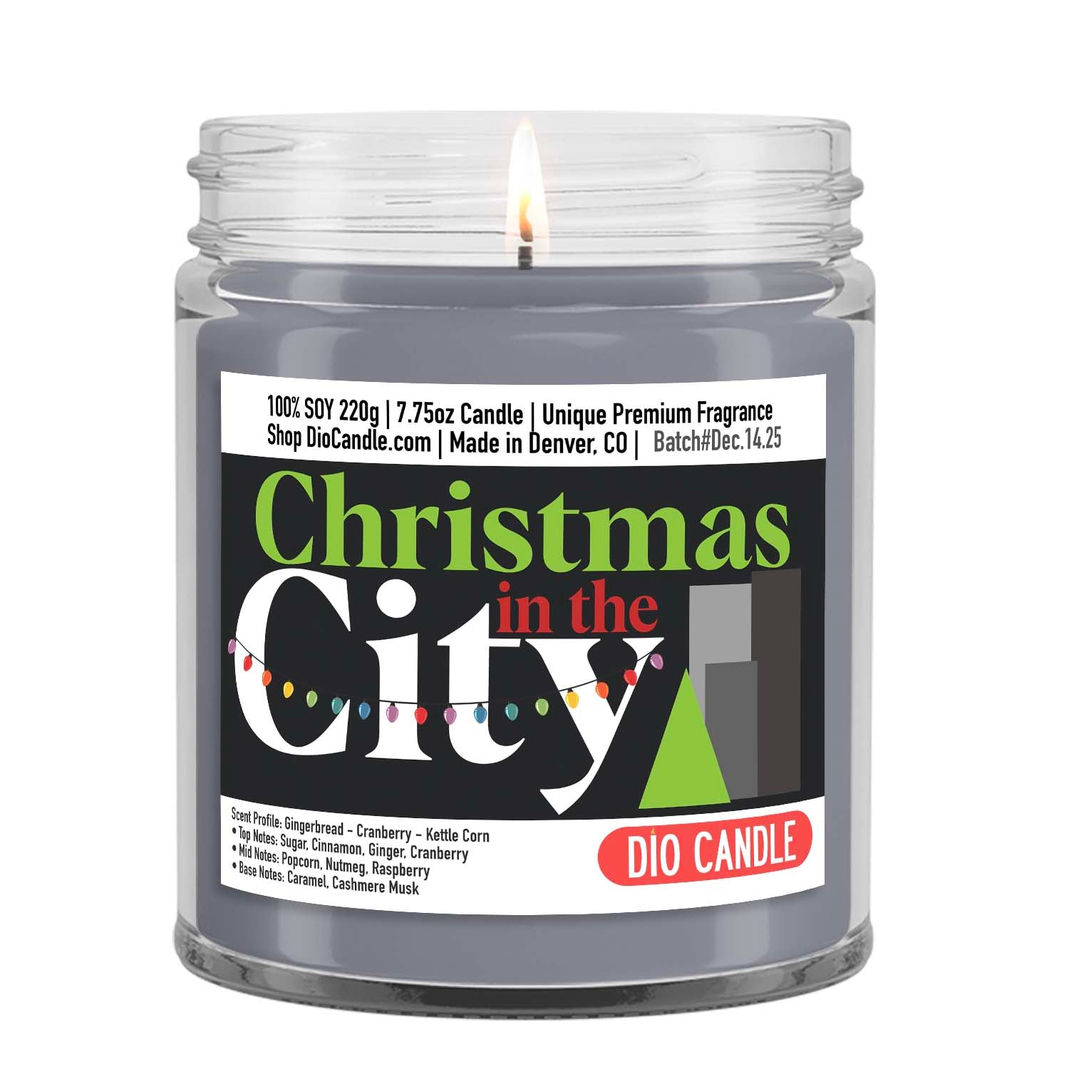 Christmas in the City Candle