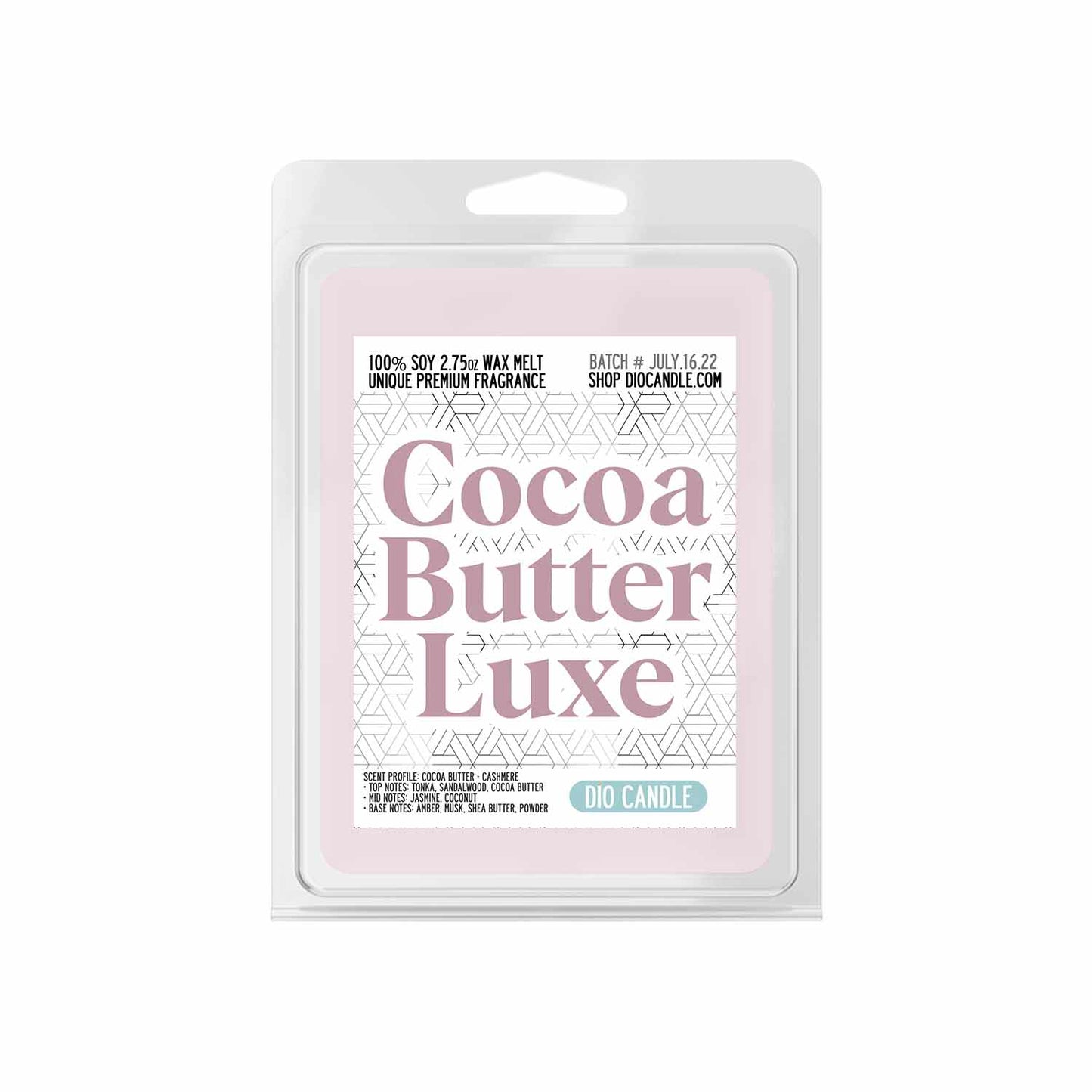 Cocoa Butter Luxe Candle