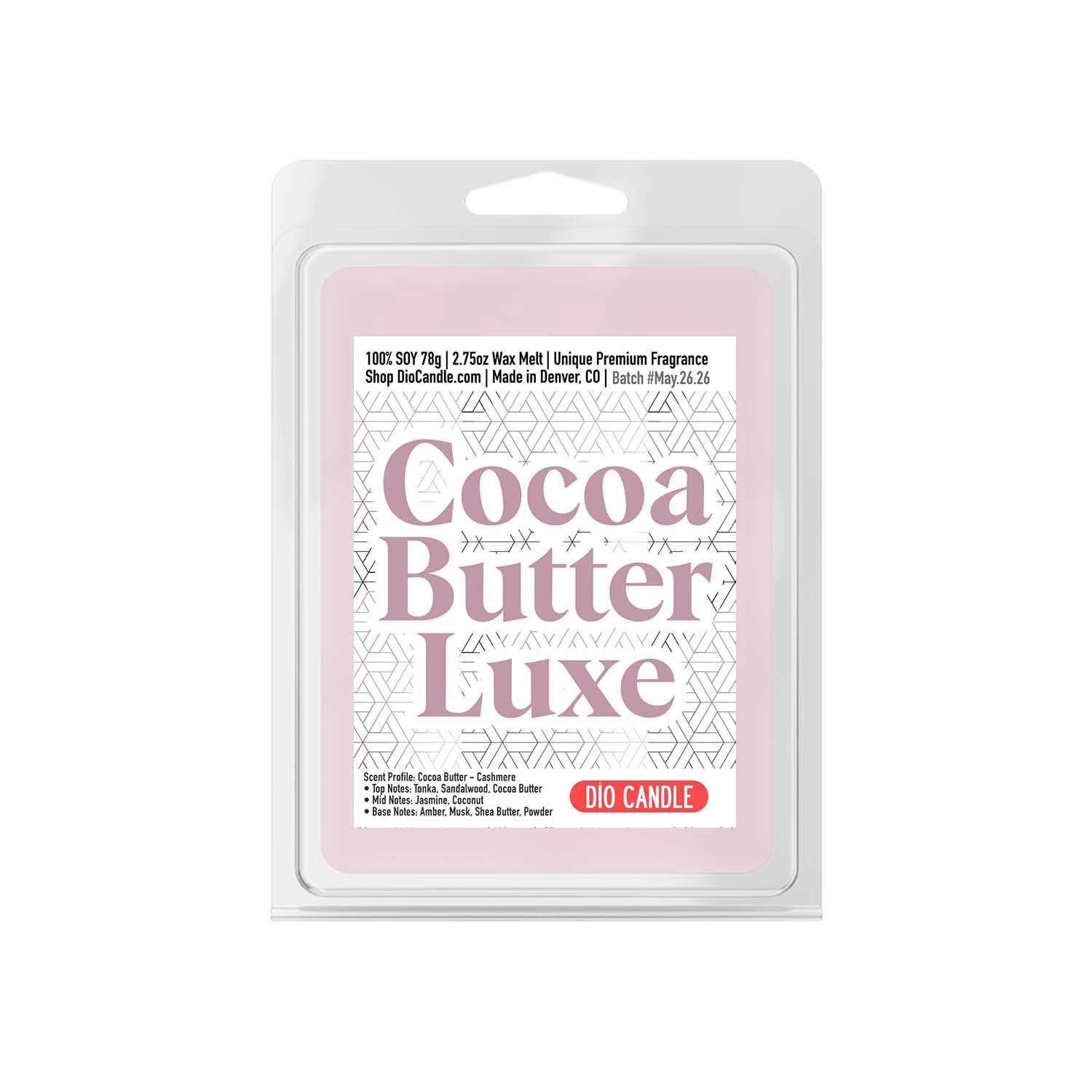 Cocoa Butter Luxe Candle