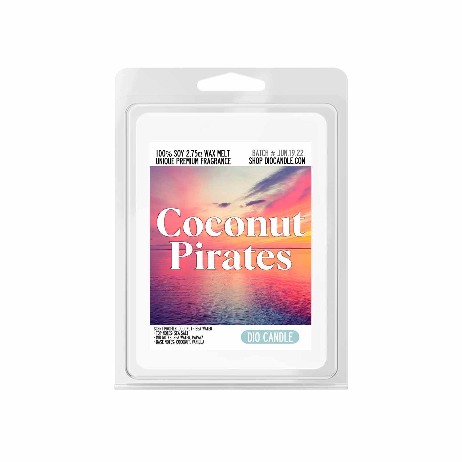 Coconut Pirates Candle