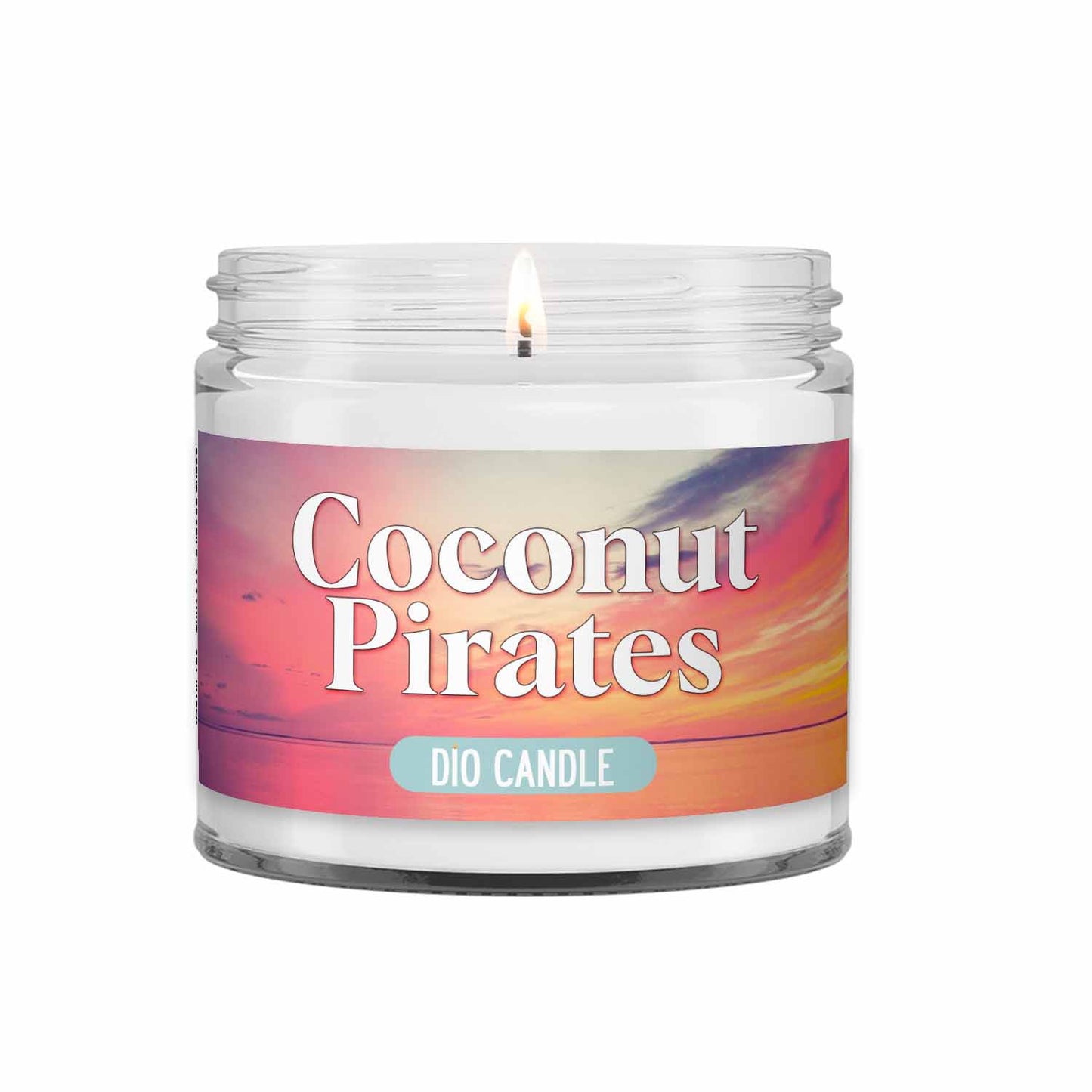 Coconut Pirates Candle