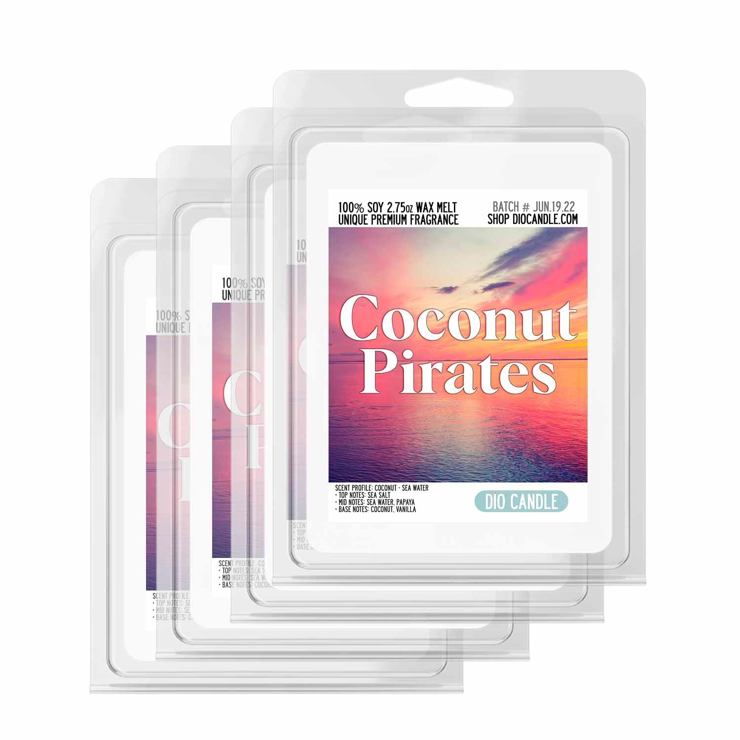 Coconut Pirates Candle