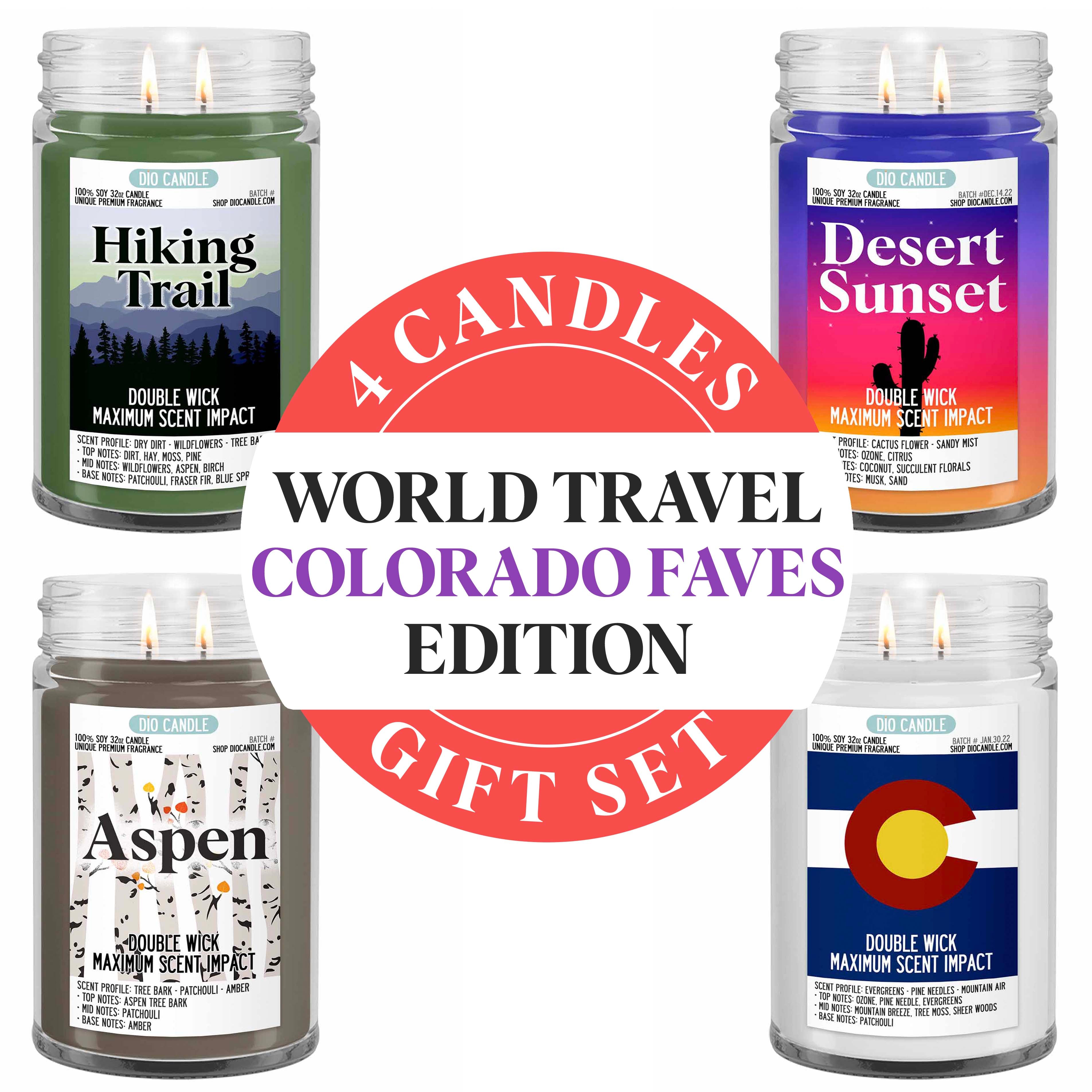 Colorado Faves Candle Gift Set