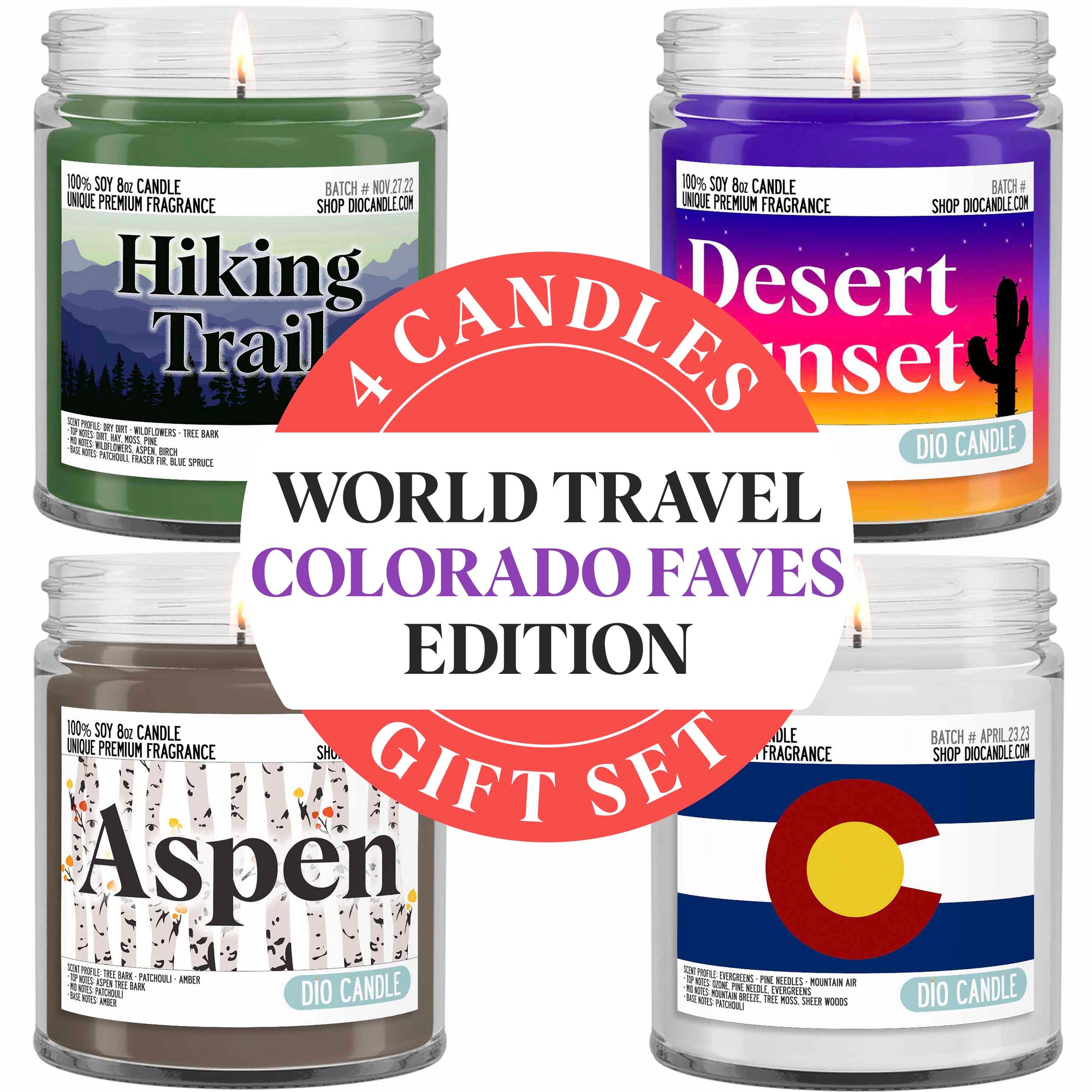 Colorado Faves Candle Gift Set