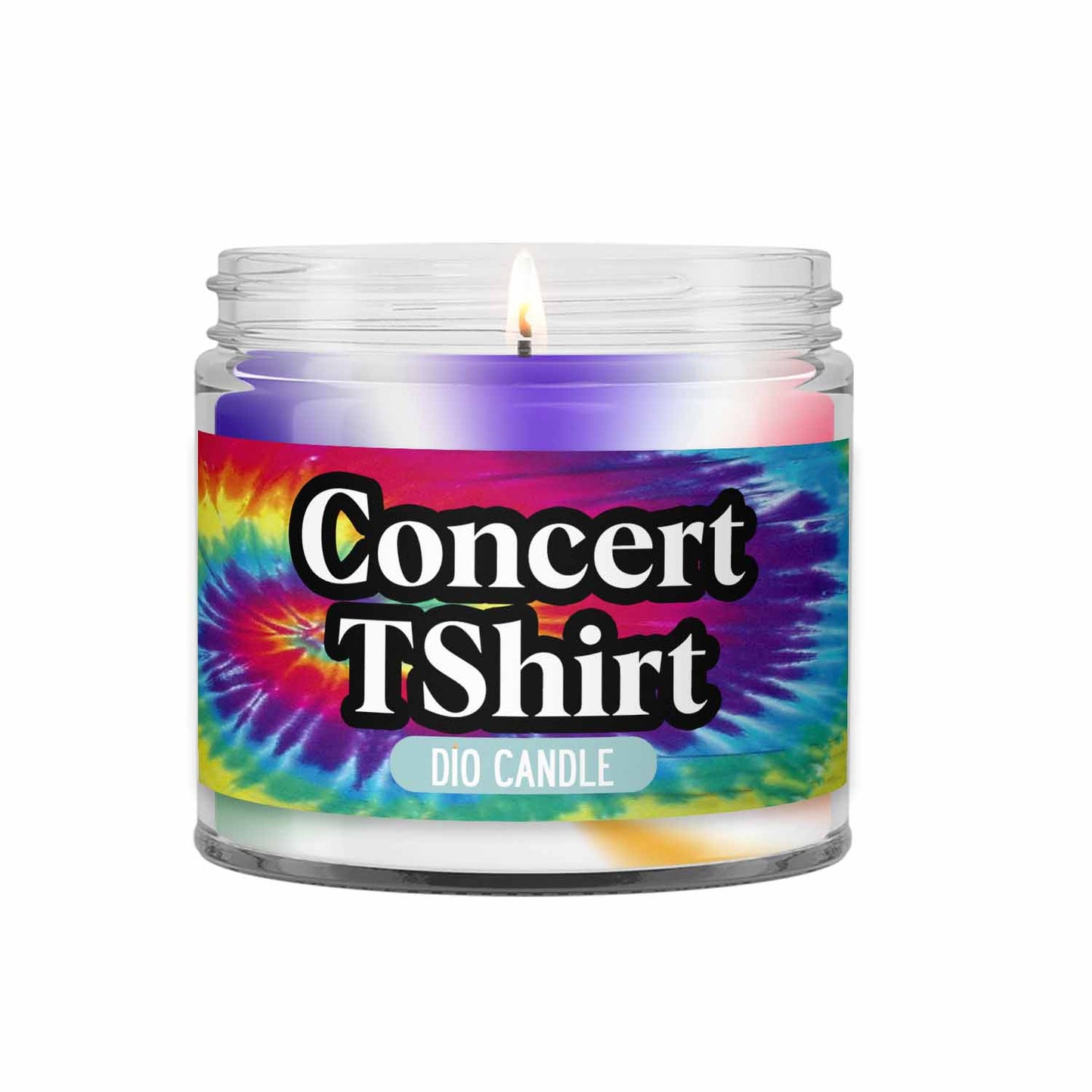 Concert Tee Shirt Candle