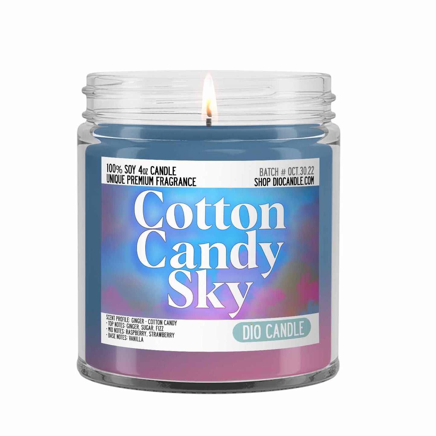 Cotton Candy Sky Candle