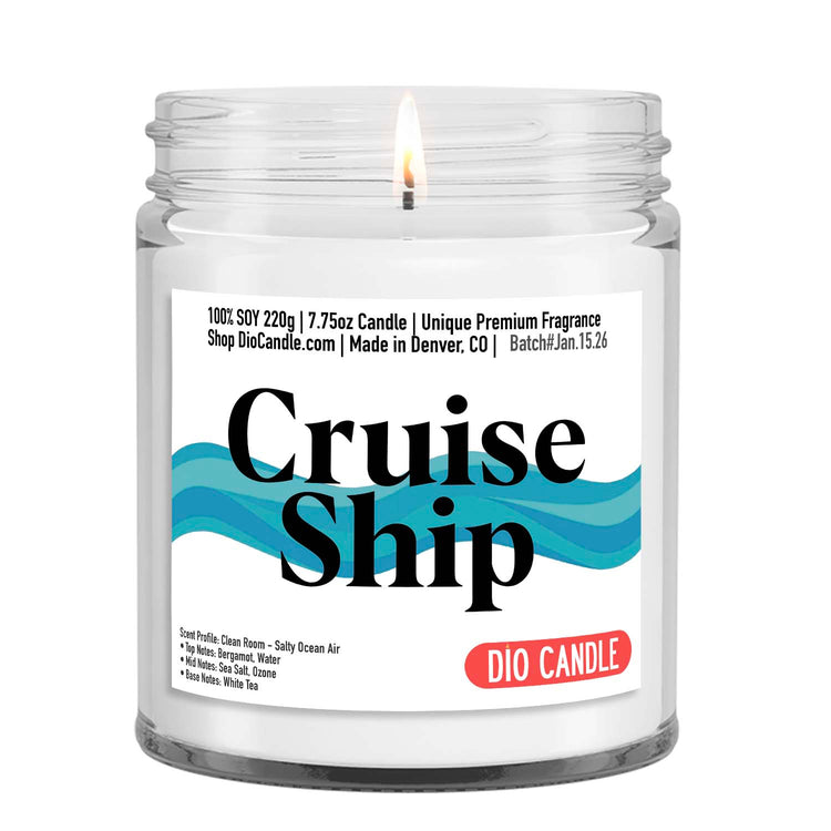 Cruise Ship Candle