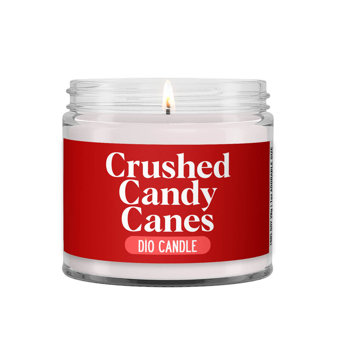 Crushed Candy Canes Candle