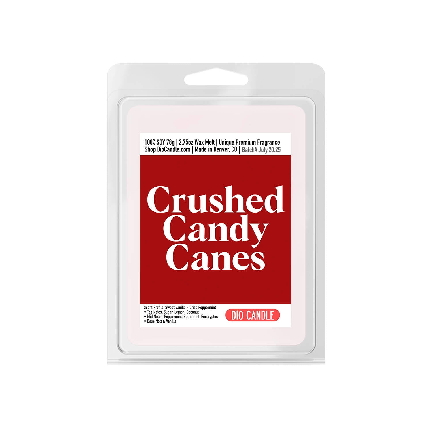 Crushed Candy Canes Candle