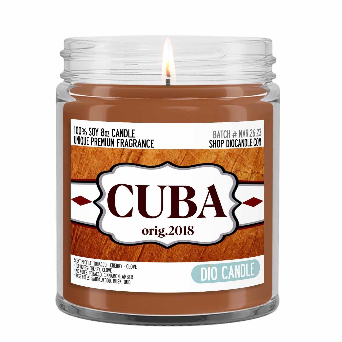 Cuban Tobacco Candle