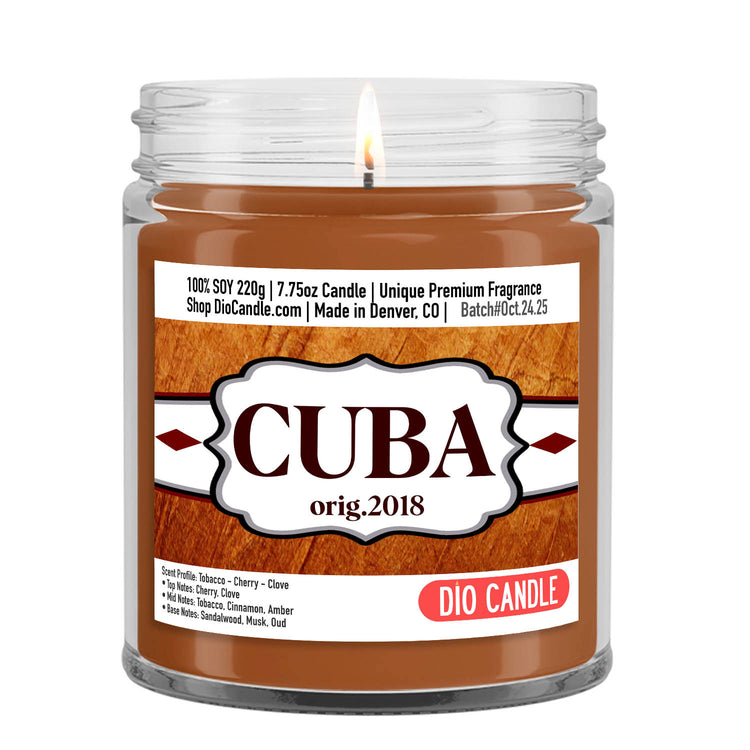 Cuban Tobacco Candle