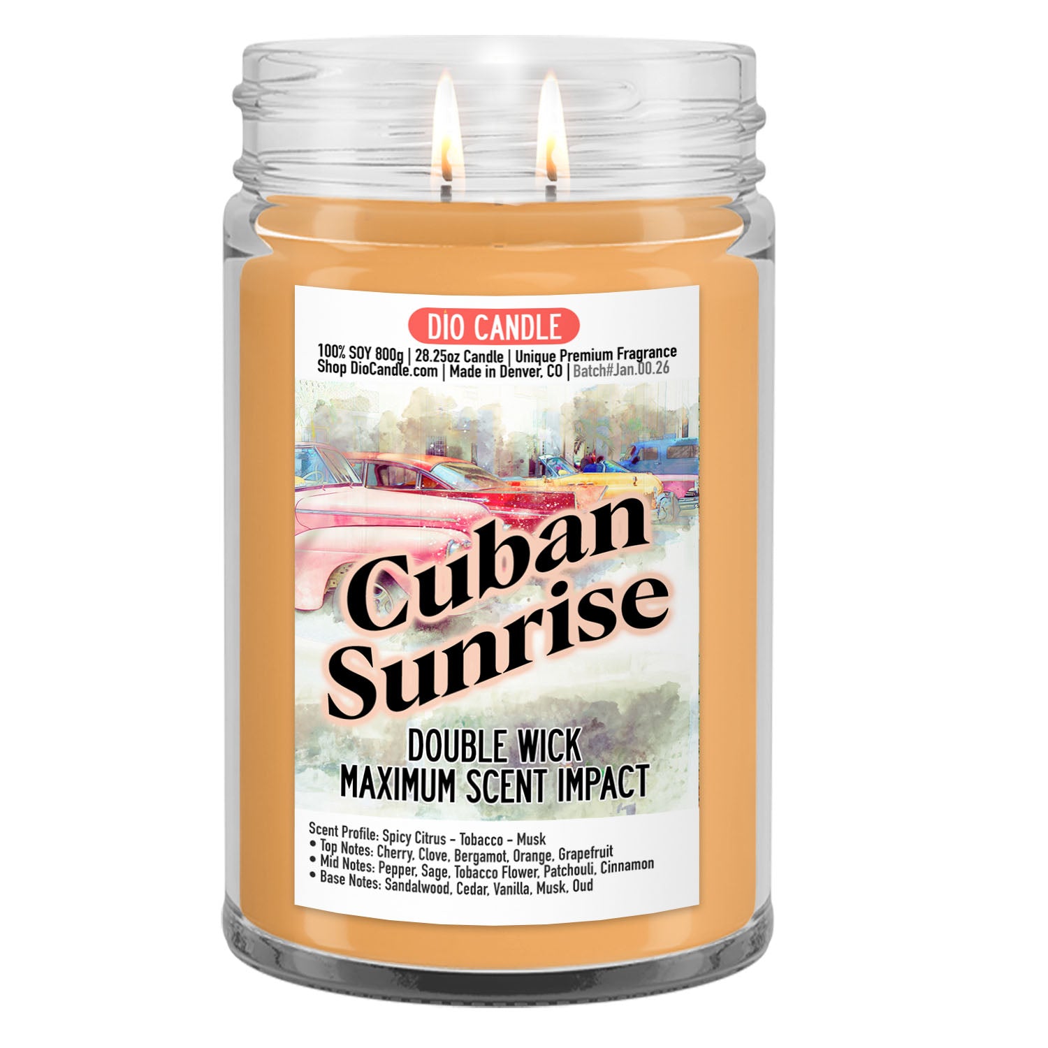 Cuban Sunrise Candle