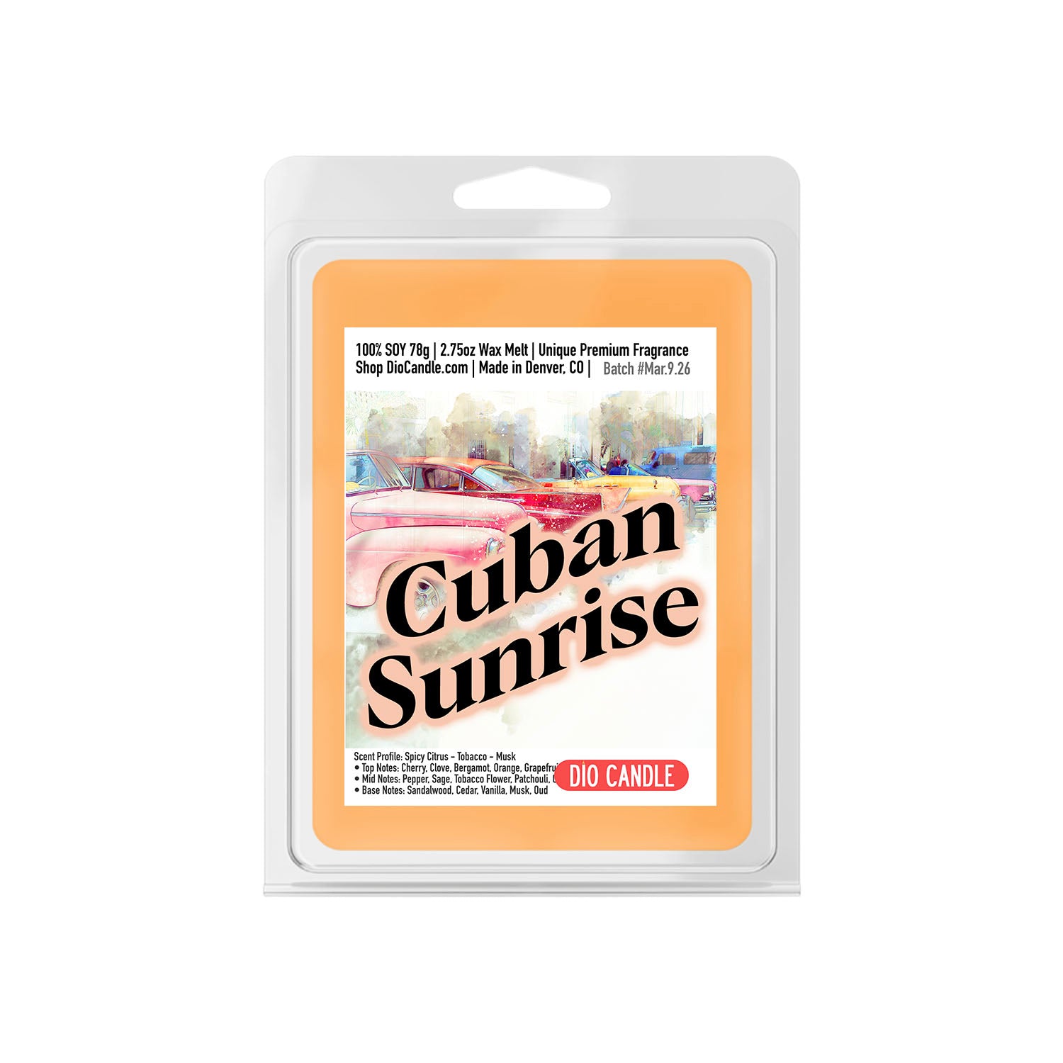 Cuban Sunrise Candle