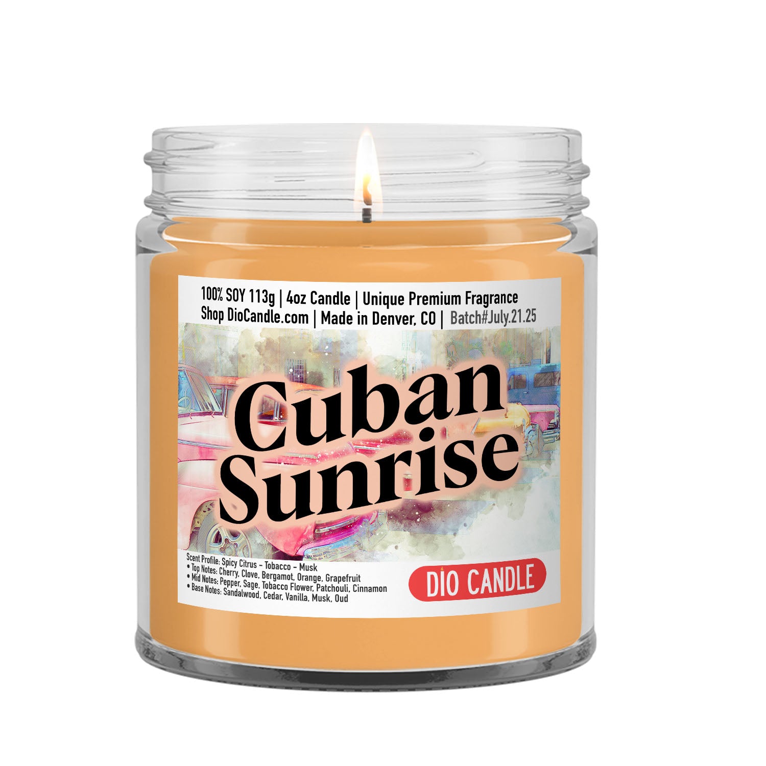 Cuban Sunrise Candle